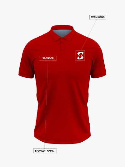 Custom Printed Polo T-Shirts – Premium Cotton (Maroon) | Company Polo Shirts with Logo image 0