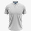 Custom Printed Polo T-Shirts – Premium Cotton (Gray) | Company Polo Shirts with Logo image 2