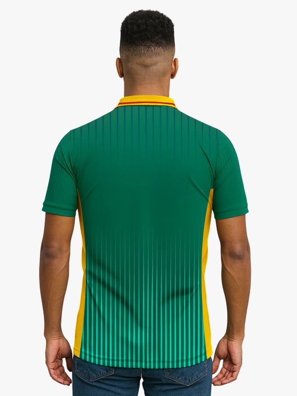 South Africa Champions Trophy Cricket Jersey 2025 – Fan Version by Shopsery image 2