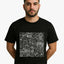 Music Doodle Graphic T-shirt (Black) image 1