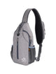 Crossbody Sling Backpack – Lightweight Travel & Hiking Chest Bag for Everyday Adventures - Gray image