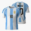 Argentina Soccer Jersey FIFA World Cup 2022– Fan Version by Shopsery image 0