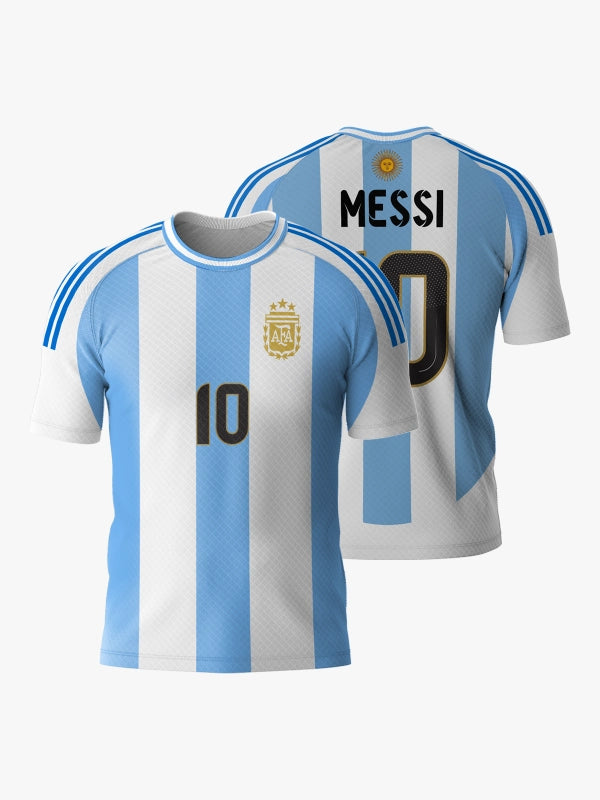 Argentina Soccer Jersey FIFA World Cup 2022– Fan Version by Shopsery image 0