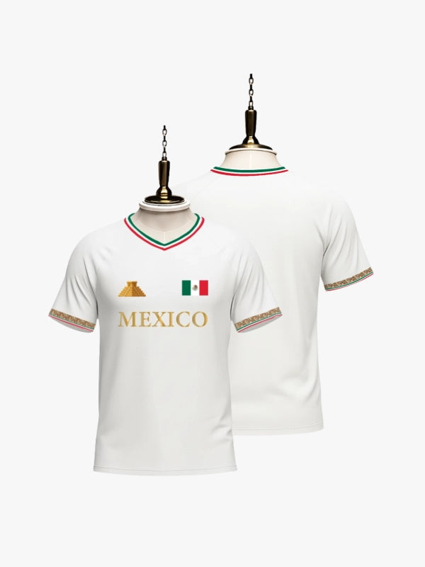 Mexico World Cup Signature Jersey (White) By Shopsery image 0