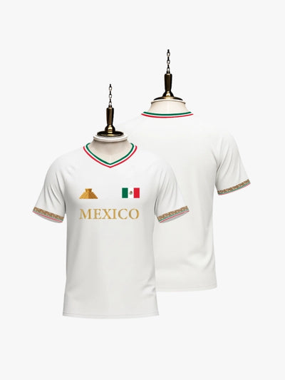 Mexico World Cup Signature Jersey (White) By Shopsery image 0