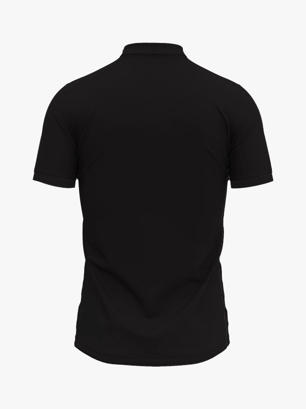 Custom Printed Polo T-Shirts – Premium Cotton (Black) | Company Polo Shirts with Logo image 3