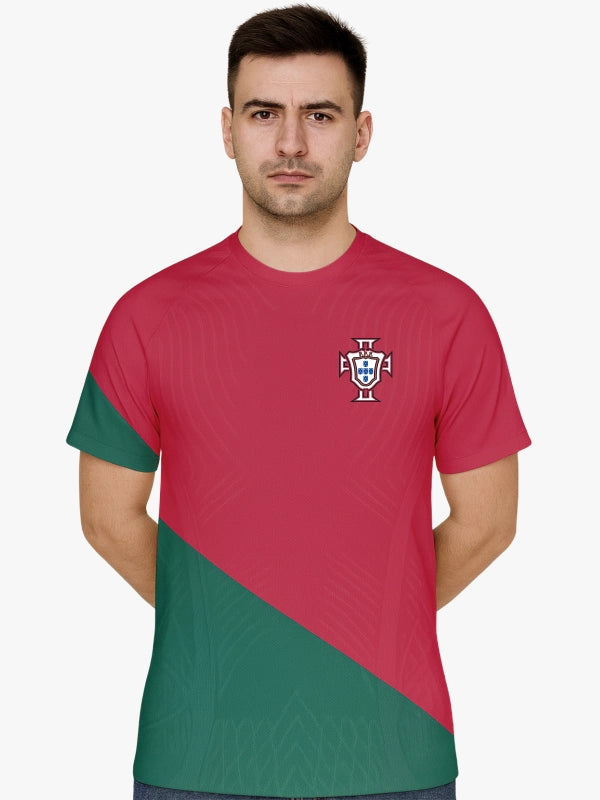 Portugal Soccer Jersey FIFA World Cup 2022– Fan Version by Shopsery image 1
