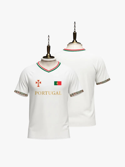 Portugal World Cup Signature Jersey (White) By Shopsery image 0