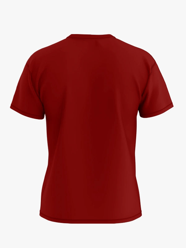 Custom T Shirt -Maroon Color Premium Personalized T-Shirts by Shopsery image 2
