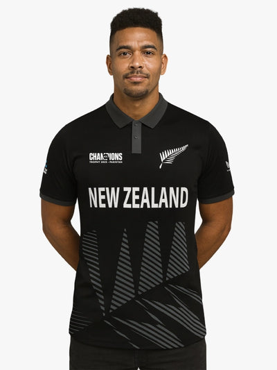 New Zealand Champions Trophy Cricket Jersey 2025 – Fan Version by Shopsery image 1