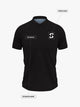 Custom Printed Polo T-Shirts – Premium Cotton (Black) | Company Polo Shirts with Logo image 0