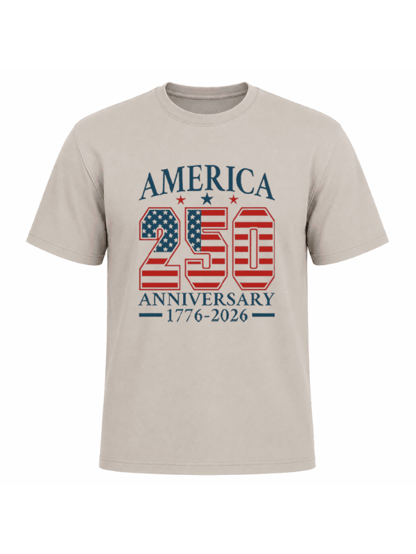 America 250 Anniversary T-Shirt | USA 250th Birthday Shirt | Semiquincentennial 1776–2026 Patriotic Graphic Tee image 11