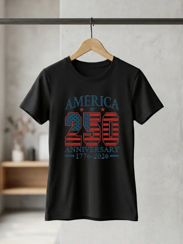 America 250 Anniversary T-Shirt | USA 250th Birthday Shirt | Semiquincentennial 1776–2026 Patriotic Graphic Tee image 13