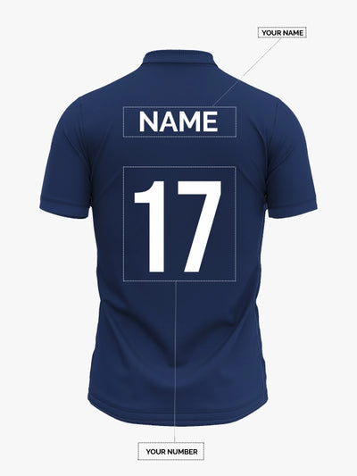 Custom Printed Polo T-Shirts – Premium Cotton (Navy) | Company Polo Shirts with Logo image 1