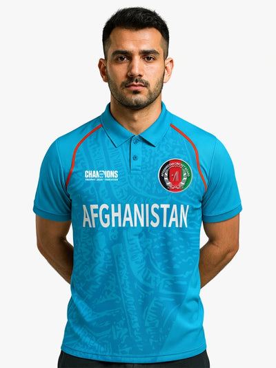 Afghanistan Champions Trophy Cricket Jersey 2025 – Fan Version by Shopsery image 1