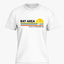 Bay Area California Sunset Graphic T-shirt (White) image 0