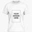 Custom T Shirt -White Color Premium Personalized T-Shirts by Shopsery image 0