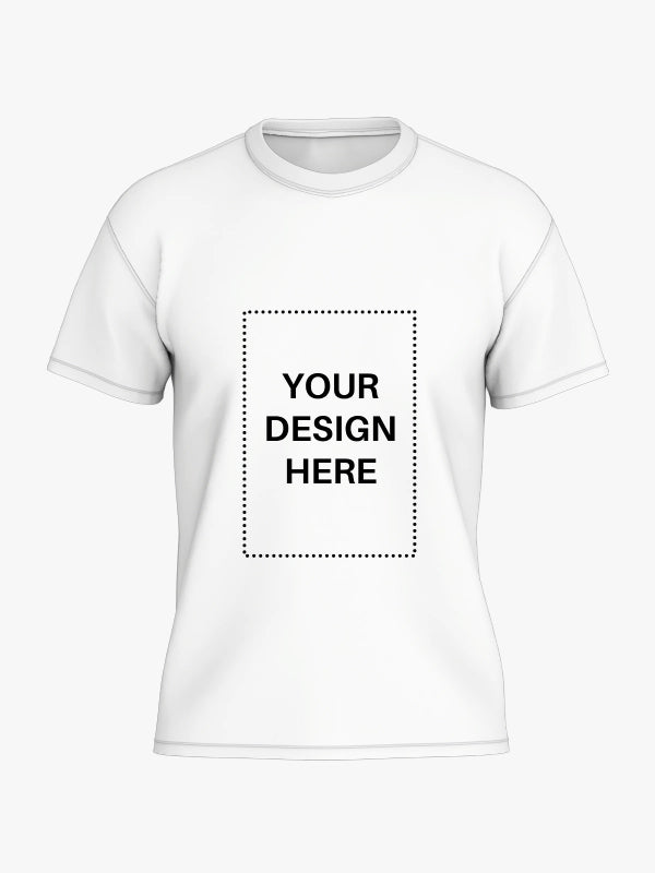 Custom T Shirt -White Color Premium Personalized T-Shirts by Shopsery image 0