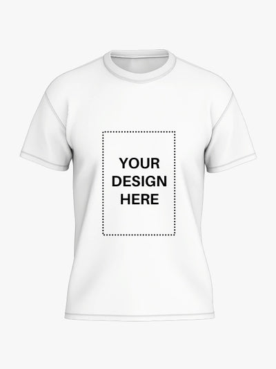 Custom T Shirt -White Color Premium Personalized T-Shirts by Shopsery image 0