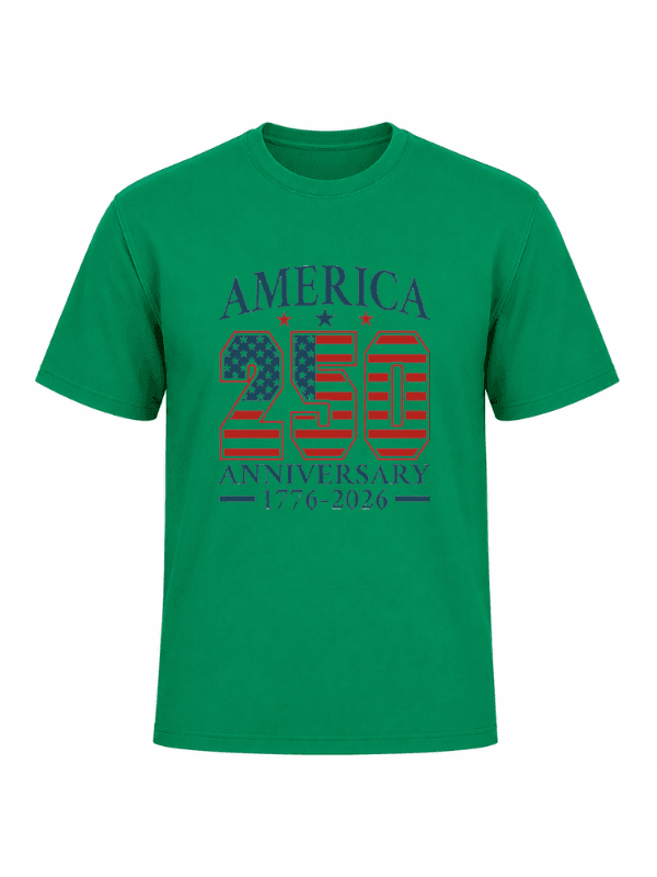 America 250 Anniversary T-Shirt | USA 250th Birthday Shirt | Semiquincentennial 1776–2026 Patriotic Graphic Tee image 9
