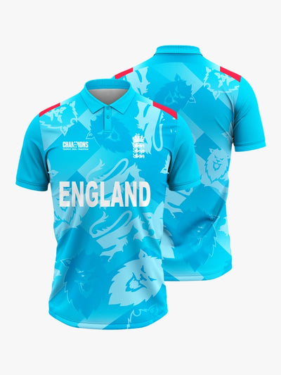 England Champions Trophy Cricket Jersey 2025 – Fan Version by Shopsery image 0