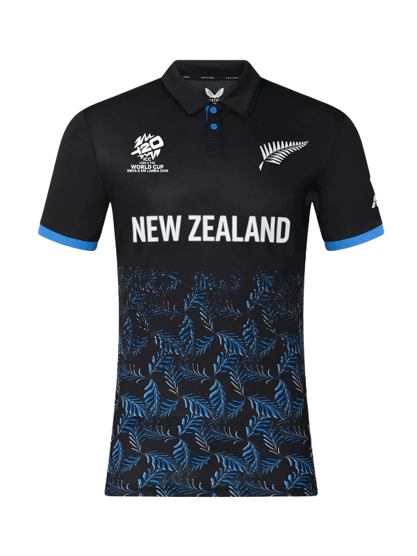 New Zealand ICC Men's T20 World Cup 2026 Cricket Jersey – Fan Version by Shopsery image 1