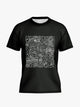 Music Doodle Graphic T-shirt (Black) image 0