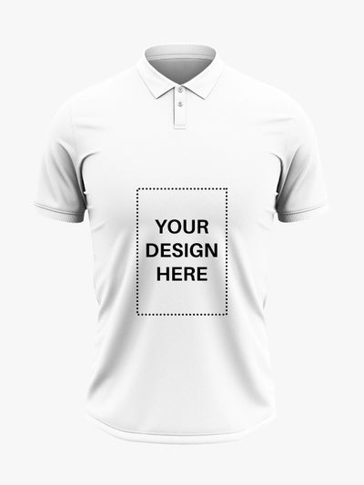 Custom Polo Shirts Front and Back Add Your Own Text Design Custom Personalized Adult Polo Shirt image 1