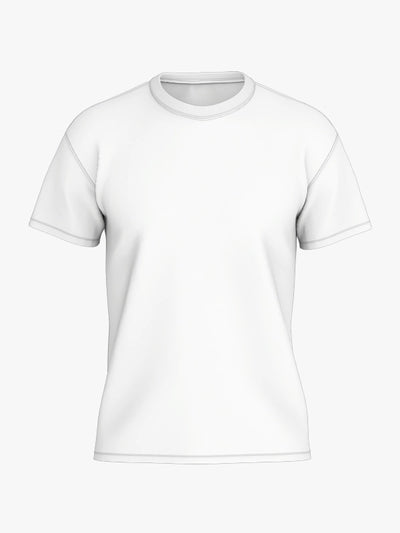 Custom T Shirt -White Color Premium Personalized T-Shirts by Shopsery image 1
