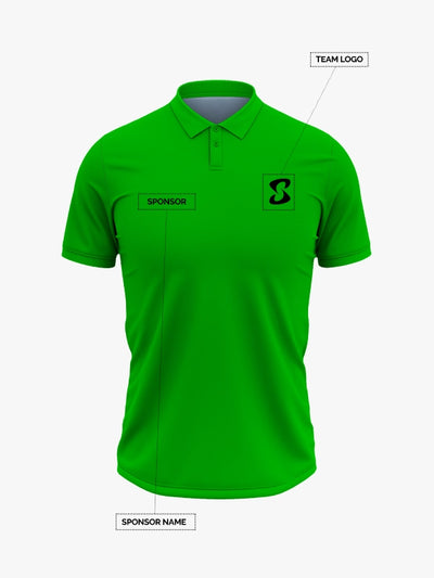 Custom Printed Polo T-Shirts – Premium Cotton (Green) | Company Polo Shirts with Logo image 0