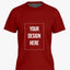 Custom T Shirt -Maroon Color Premium Personalized T-Shirts by Shopsery image 0