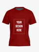 Custom T Shirt -Maroon Color Premium Personalized T-Shirts by Shopsery image 0