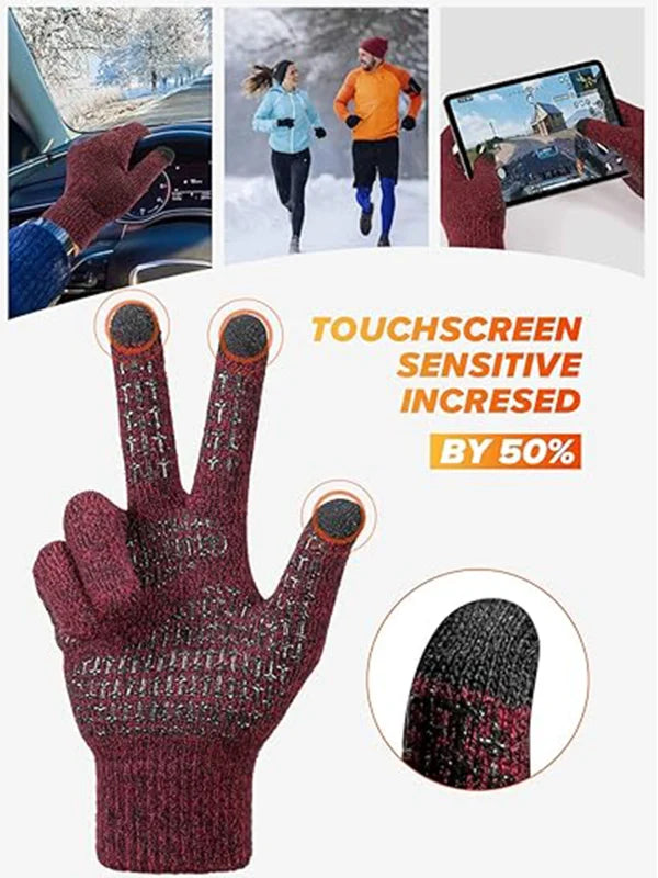 Winter Gloves – Warm Touchscreen Non-Slip Design image 2