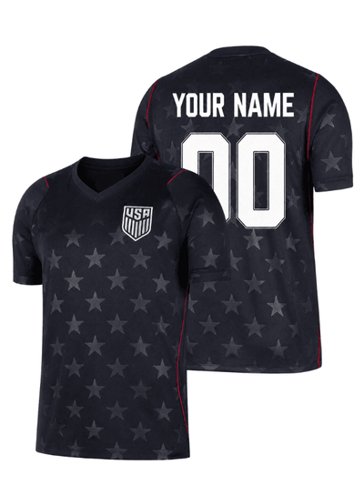 USA Soccer Jersey | Custom Name &amp; Number USA Football Shirt | American Stars Soccer Jersey | USA Fan Jersey Gift image 0