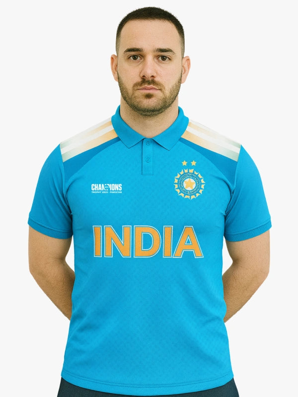 India Champions Trophy Cricket Jersey 2025 – Fan Version by Shopsery image 1