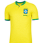 Brazil Home Soccer Jersey 2022  – Classic Yellow Brazil Football Fan Jersey image 1