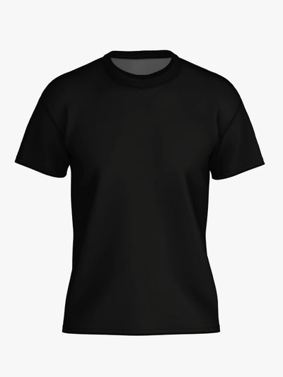 Custom T Shirt -Black Color Premium Personalized T-Shirts by Shopsery image 1