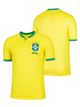 Brazil Home Soccer Jersey 2022  – Classic Yellow Brazil Football Fan Jersey image 0