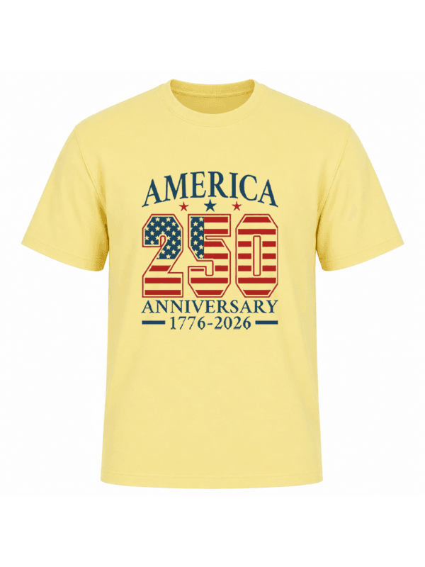 America 250 Anniversary T-Shirt | USA 250th Birthday Shirt | Semiquincentennial 1776–2026 Patriotic Graphic Tee image 10