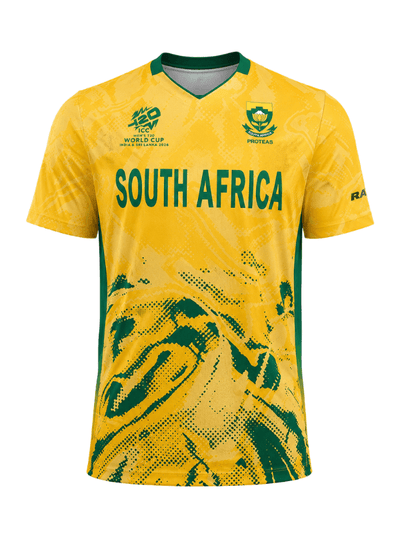 South Africa ICC Men's T20 World Cup 2026 Cricket Jersey – Fan Version by Shopsery image 1