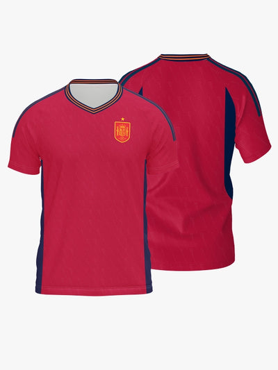Spain Soccer Jersey FIFA World Cup 2022– Fan Version by Shopsery image 0