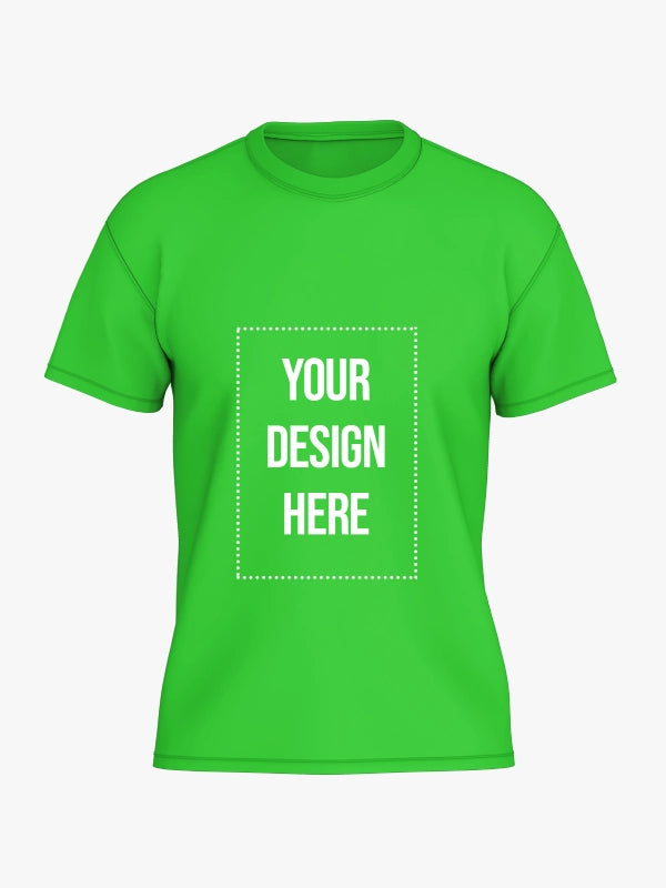 Custom T Shirt - Light Green Color Premium Personalized T-Shirts by Shopsery image 0