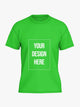 Custom T Shirt - Light Green Color Premium Personalized T-Shirts by Shopsery image 0
