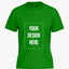 Custom T Shirt -Green Color Premium Personalized T-Shirts by Shopsery image 0