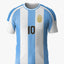 Argentina Soccer Jersey FIFA World Cup 2022– Fan Version by Shopsery image 3