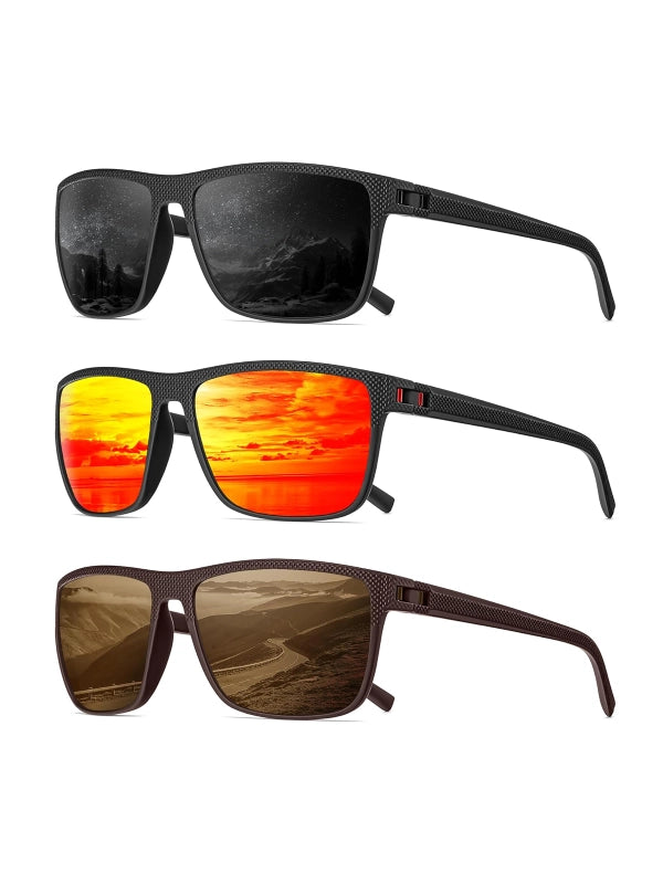 UV protection 3 Pack Polarized Sunglasses by Shopsery image 0