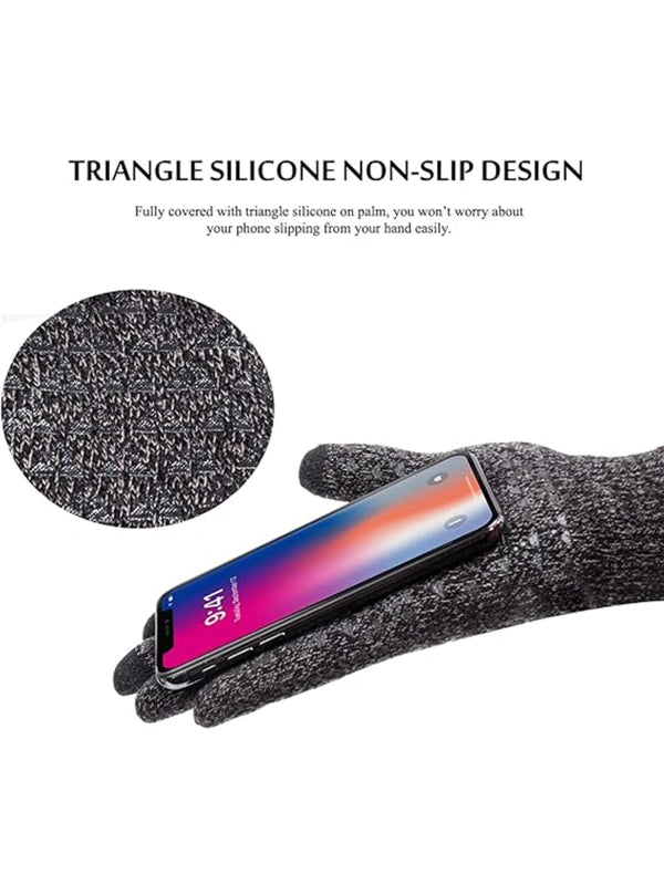 Winter Gloves – Warm Touchscreen Thermal Knit Design by Shopsery image 5