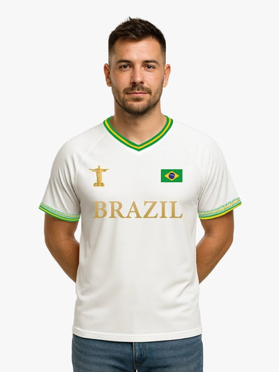 Brazil World Cup Signature Jersey (White) by Shopsery image 1