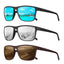 UV protection 3 Pack Polarized Sunglasses by Shopsery - Ice Blue/Silver/Brown image