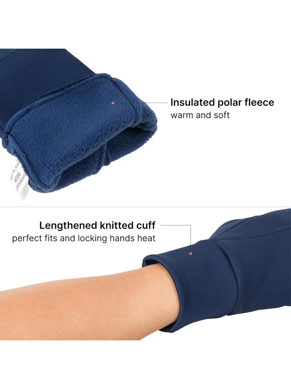 FanVince Winter Gloves Navy by Shopsery image 4